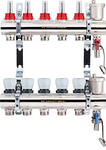 PF MB 802.5 Коллекторный блок с расходомерами в сборе ProFactor 1" х 3/4"ш (5) (уп 1/4)