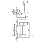 VF.5510 Гигиенический душ, латунь, 35мм VALFEX Capella Сhrome-1 (10)