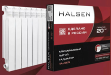 радиатор Halsen алюм. литой 500х80мм 